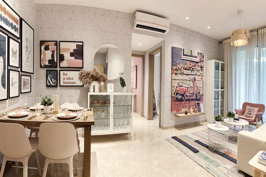 Hiranandani Woodspring Sample Flat